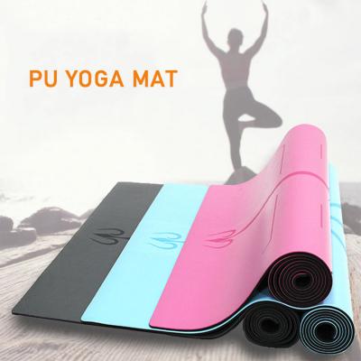 natural rubber pu yoga mats